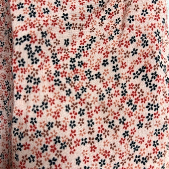 The Nines By Hatch | Floral Top Womens Pink Flutter Sleeves Maternity XS - Picture 3 of 4